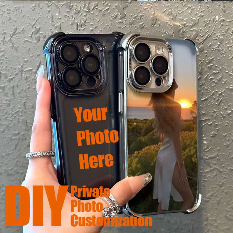Oppo A78 - 럭셔리 맞춤형 DIY 사진 도금 휴대폰