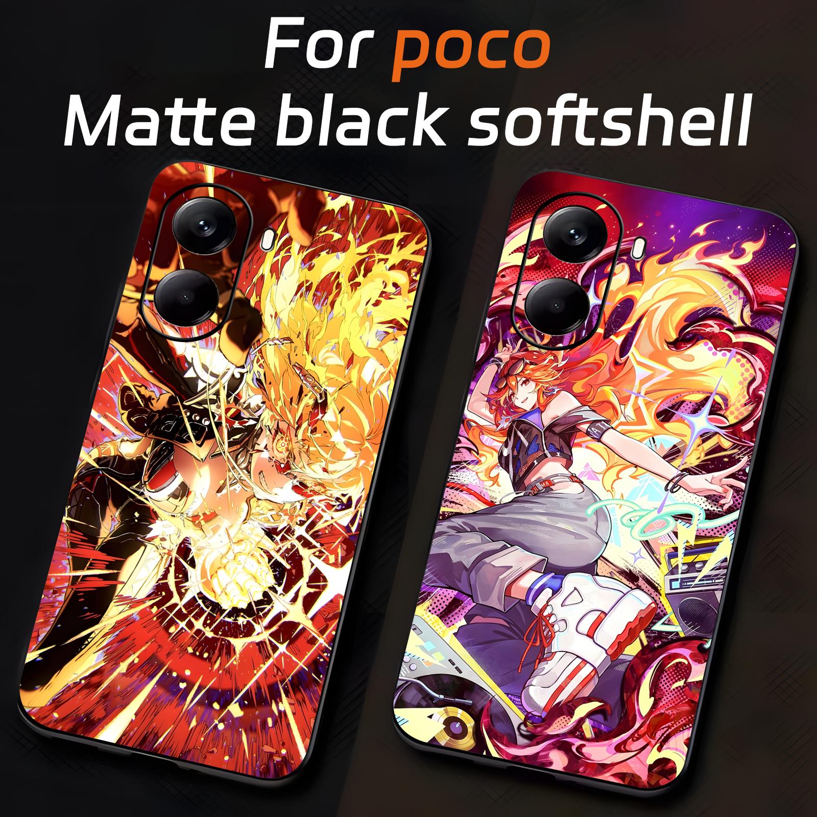 Xiaomi Poco X6 - Genshin Impact Mavuika 전화 케이스 Xiaomi